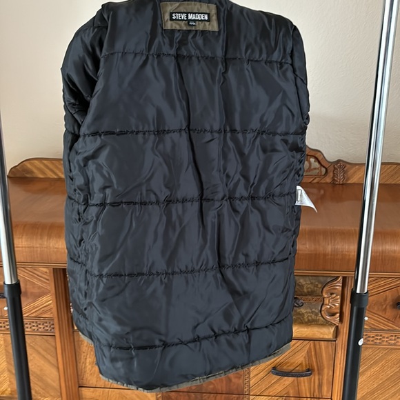 Steve Madden Jacket Girls size 10-12 , Olive - Picture 6 of 6